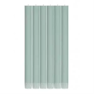 British Colour Standard Eco Dinner Candles 6 Pack